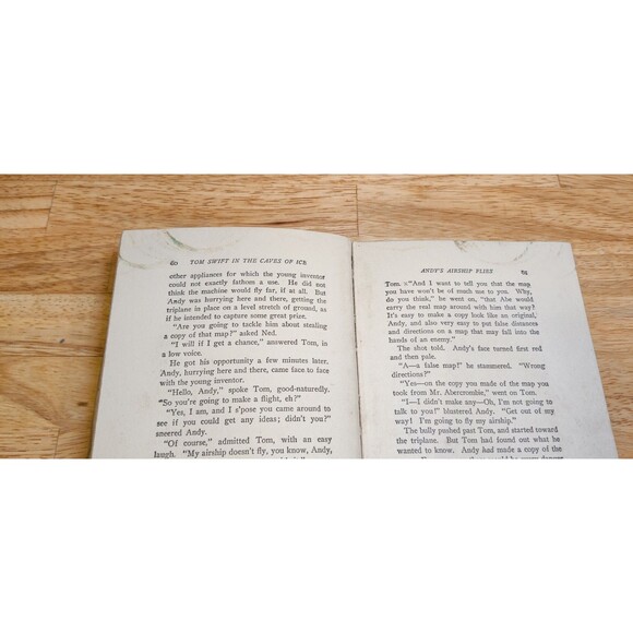 VINTAGE TOM SWIFT BOOKS – Land of Wonders and In the Caves of Ice 1917, 1911 - Picture 11 of 16